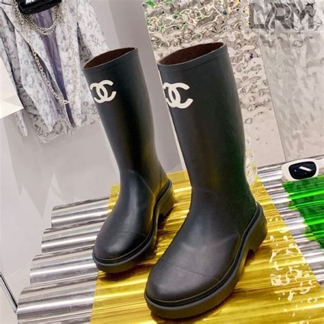 chanel rain boots replica|rubber chanel boots 2021.